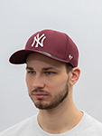 Бейсболка 47 BRAND арт. B-CLZOE17WBP New York Yankees MLB (бордовый)